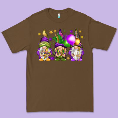 Mardi Gras Gnomies With Elements Premium Tee Designed By Howdyjamesfarm