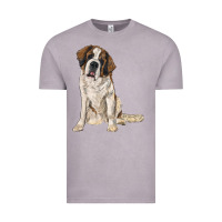 Vintage Zinc saint bernard Vintage Tee - RanaPortraitStore