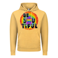 Vintage Mustard Be you tiful pride Vintage Hoodie - FaDigitalArtStudio