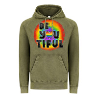 Vintage Olive Be you tiful pride Vintage Hoodie - FaDigitalArtStudio