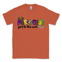 Copper mardi gras girl to the core Classic Tee - CowGirlArtShop