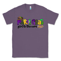 Lavender mardi gras girl to the core Classic Tee - CowGirlArtShop