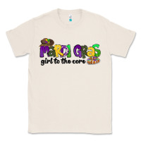 Natural mardi gras girl to the core Classic Tee - CowGirlArtShop