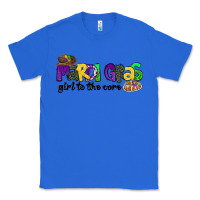 True Royal mardi gras girl to the core Classic Tee - CowGirlArtShop