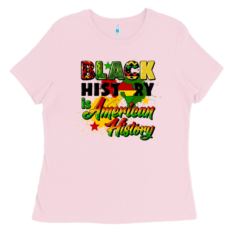 Black History Is American History Ladies Tee by CowGirlArtShop | Teevron