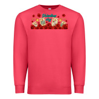 Cardinal valentines day with playing cards Premium Sweatshirt - AdoDesignShop