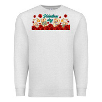 Oatmeal Heather valentines day with playing cards Premium Sweatshirt - AdoDesignShop