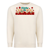 Sandshell valentines day with playing cards Premium Sweatshirt - AdoDesignShop