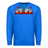 True Royal valentines day with playing cards Premium Sweatshirt - AdoDesignShop