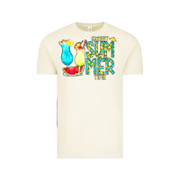Vintage Arctic sweet summer time turquoise yellow Vintage Tee - CowCowDesign