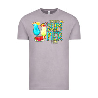 Sweet Summer Time Turquoise Yellow Vintage Tee | Teevron