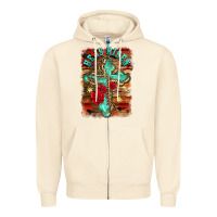 Sandshell he is risen cross with roses background Zipper Hoodie - BarkalooDesign