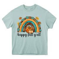 Arona Happy Fall Y'all Heavy Core Tee - texasbilliewilder