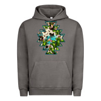 Pigment Tornado aztec  cowhide cactus gemstone Urban Hoodie - JahusDesignShop