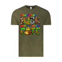 Vintage Olive Who needs luck when you are this cute Vintage Tee - OliviaCreatesArt