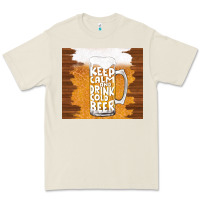 Bone keep calm and drink cold beer Premium Tee - TumblerDesignByShophia