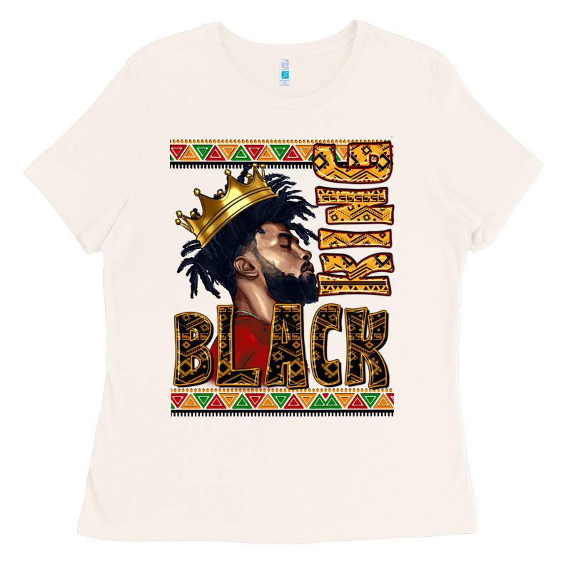 Black King Ladies Tee by CowGirlArtShop | Teevron