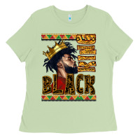 Matcha black king Ladies Tee - CowGirlArtShop