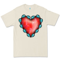 Bone Gemstone Red Heart Premium Tee - Jasminsmagicworld