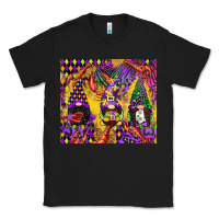 Black mardi gras gnome Classic Tee - CowGirlArtShop