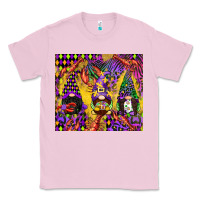 Bubblegum Pink mardi gras gnome Classic Tee - CowGirlArtShop