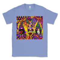 Colony Blue mardi gras gnome Classic Tee - CowGirlArtShop