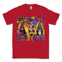 Red mardi gras gnome Classic Tee - CowGirlArtShop