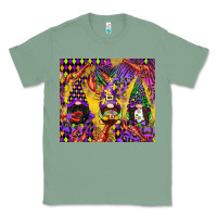 Sage mardi gras gnome Classic Tee - CowGirlArtShop