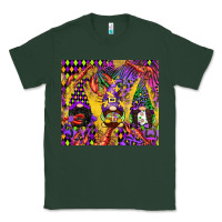 Sports Green mardi gras gnome Classic Tee - CowGirlArtShop