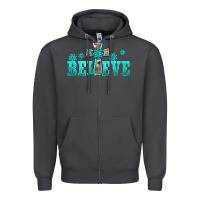 Smoke western turquoise's gemstones cross believe Zipper Hoodie - BarkalooDesign