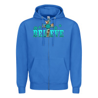 True Royal western turquoise's gemstones cross believe Zipper Hoodie - BarkalooDesign