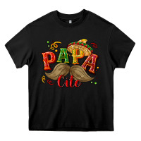 Black Papa cito Heavy Core Tee - NancyCooperArtShop