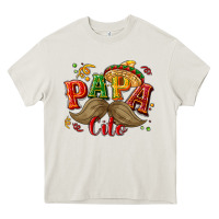 Cream Papa cito Heavy Core Tee - NancyCooperArtShop