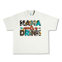 Pistachio mama needs a drink Urban Heavy Tee - OliviaCreatesArt