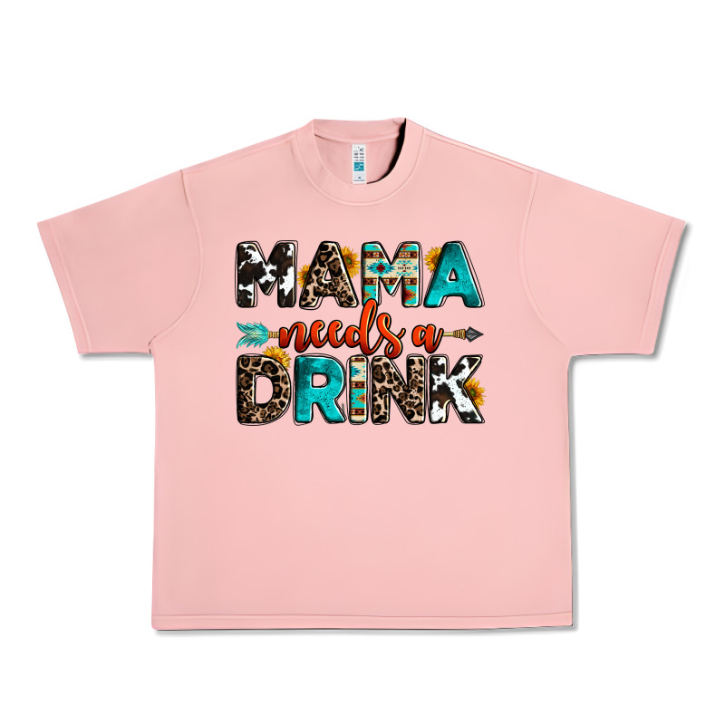 Mama Needs A Drink Urban Heavy Tee by OliviaCreatesArt | Teevron