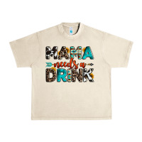 Sandshell mama needs a drink Urban Heavy Tee - OliviaCreatesArt