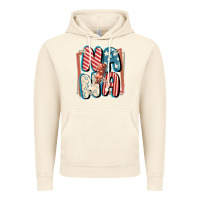 Vintage Artic 4th of July nana with lightning bolt Vintage Hoodie - FaDigitalArtStudio