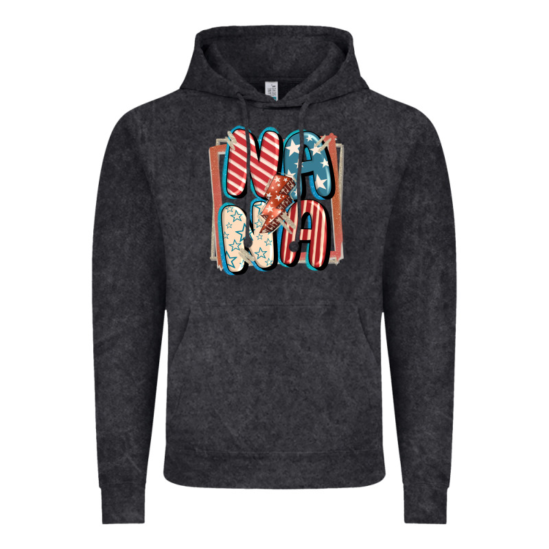 4th Of July Nana With Lightning Bolt Vintage Hoodie by FaDigitalArtStudio | Teevron