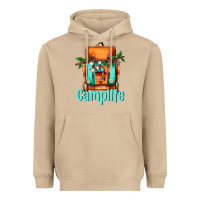 Mushroom camp life camp backpack Heavyweight Hoodie - AdoDesignShop