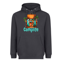 Smoke camp life camp backpack Heavyweight Hoodie - AdoDesignShop