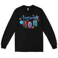 Black American mom Mother's Day Long Sleeve Tee - FaDigitalArtStudio