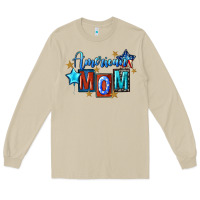 Mushroom American mom Mother's Day Long Sleeve Tee - FaDigitalArtStudio