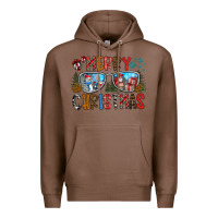 Chestnut merry christmas Premium Hoodie - CowhideDigitalArt