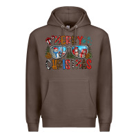 Coffee merry christmas Premium Hoodie - CowhideDigitalArt