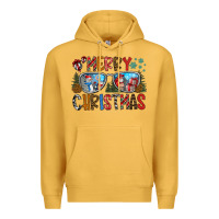 Mustard merry christmas Premium Hoodie - CowhideDigitalArt