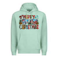 Seafoam merry christmas Premium Hoodie - CowhideDigitalArt