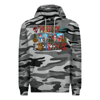 Slate Camo merry christmas Premium Hoodie - CowhideDigitalArt