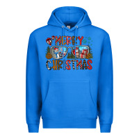 True Royal merry christmas Premium Hoodie - CowhideDigitalArt