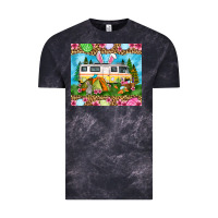 Cloud Black Easter Day camping Vintage Tee - OliviaCreatesArt