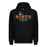 Black he is risen indeed matthew 28 6 jesus christ easter Premium Hoodie - Jasminsmagicworld